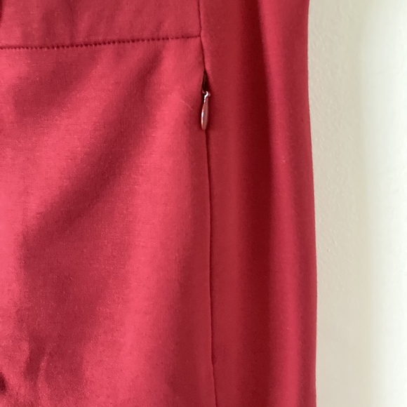 Pre-loved Diane von Furstenberg Red Pencil Skirt - UK Size 6-8 - Picture 4 of 17